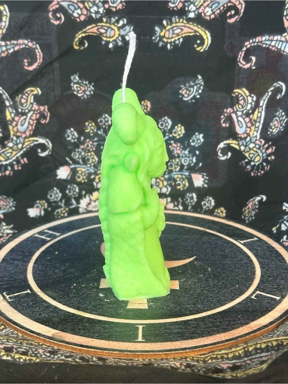Green Forest Guardian Candle